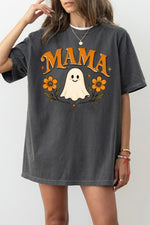 Mama ghost floral tee