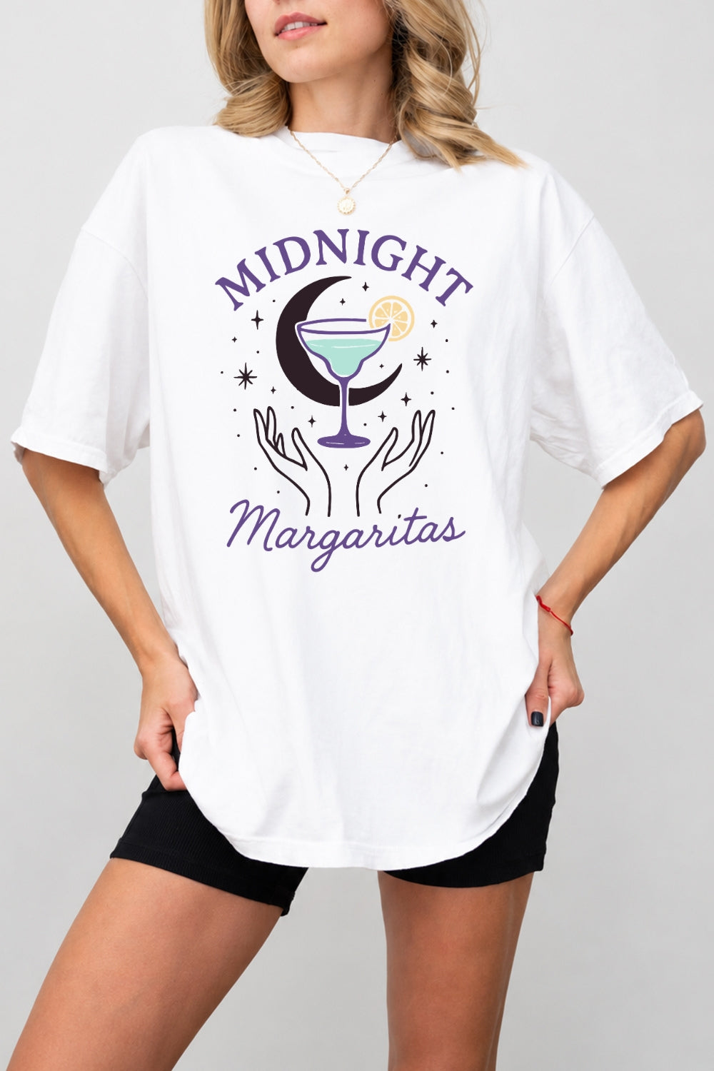 Midnight margaritas drinking tee