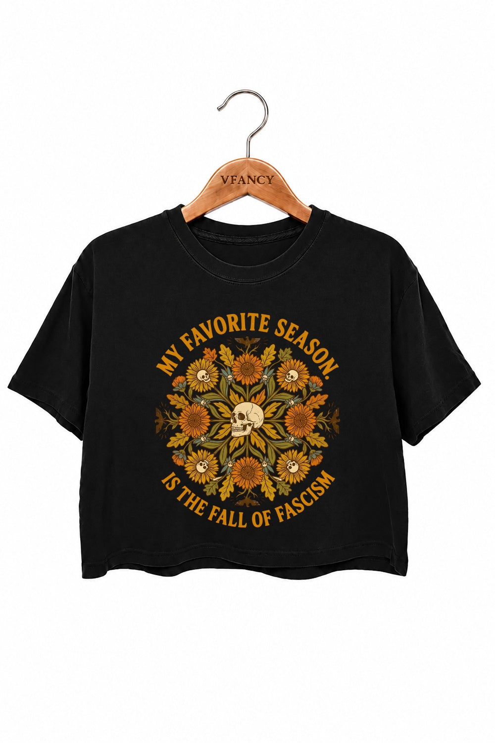 My favorite season is fall crop top