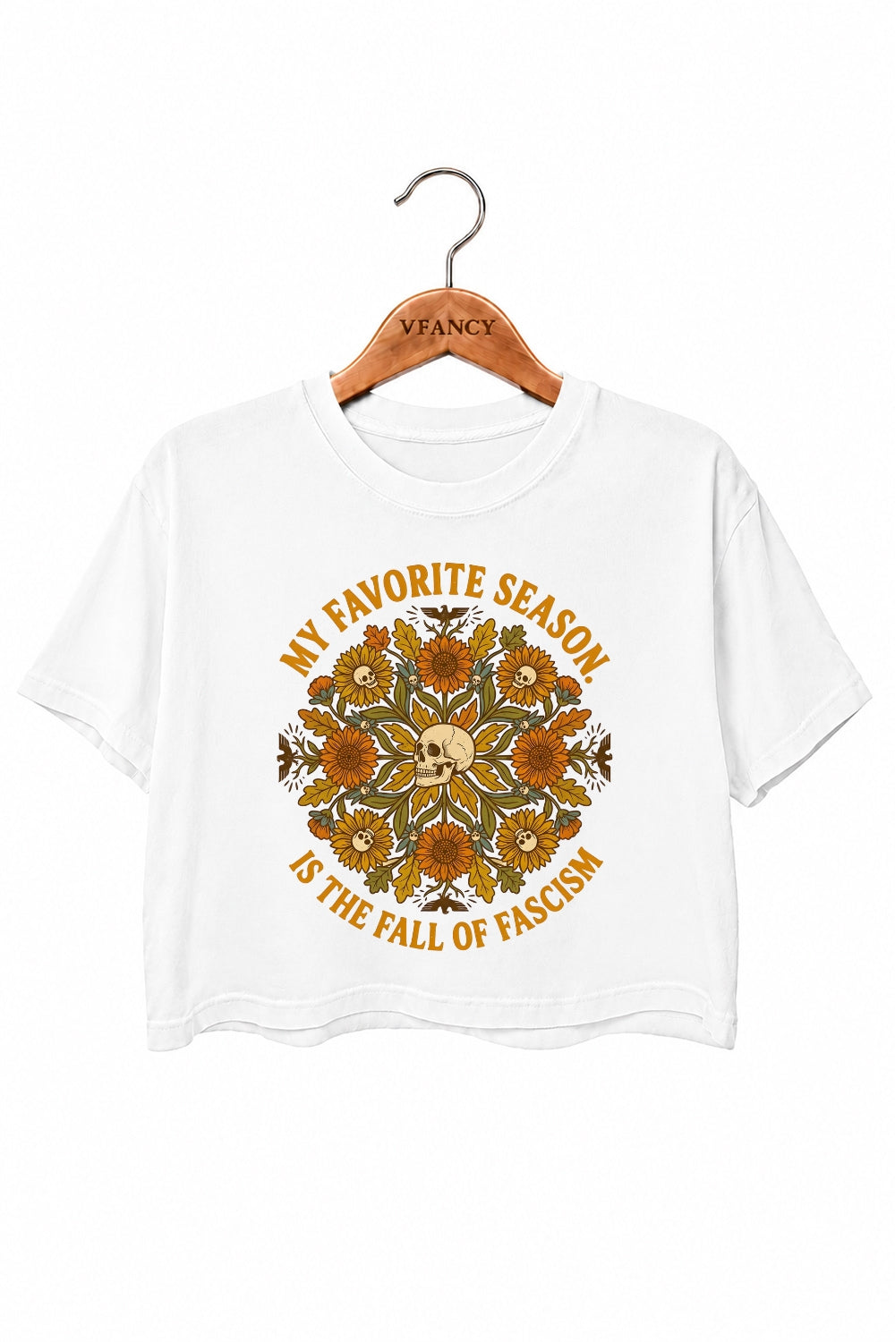 My favorite season is fall crop top