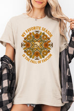My favorite season is fall tee