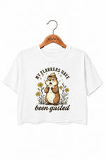 My flabbers have been gasted marmot crop top