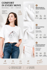 Nail polish with attitude crop top