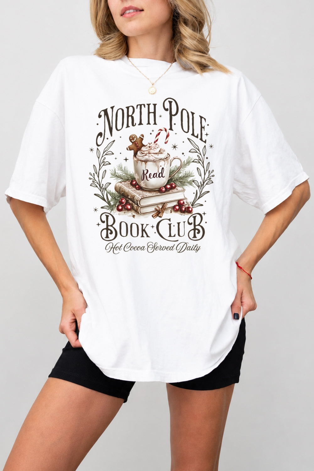 North pole book club tee
