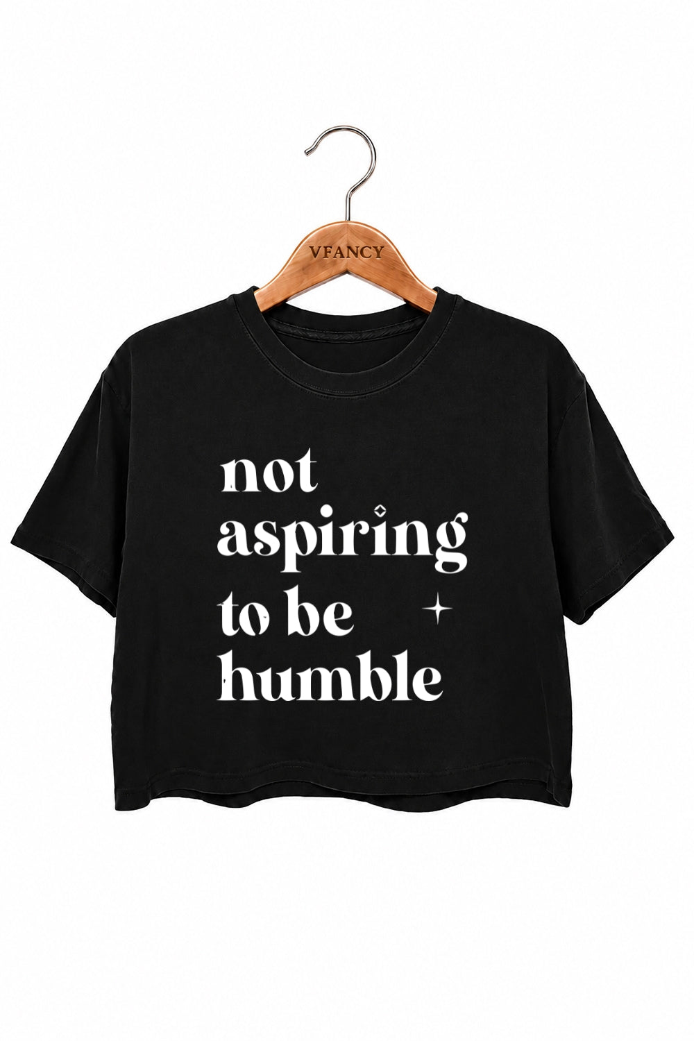 Not aspiring to be humble crop top