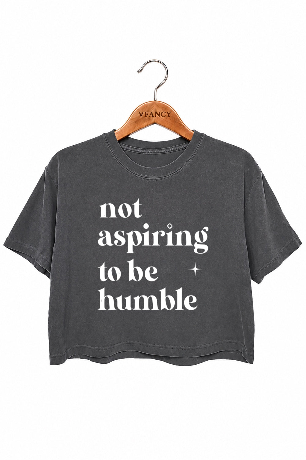 Not aspiring to be humble crop top