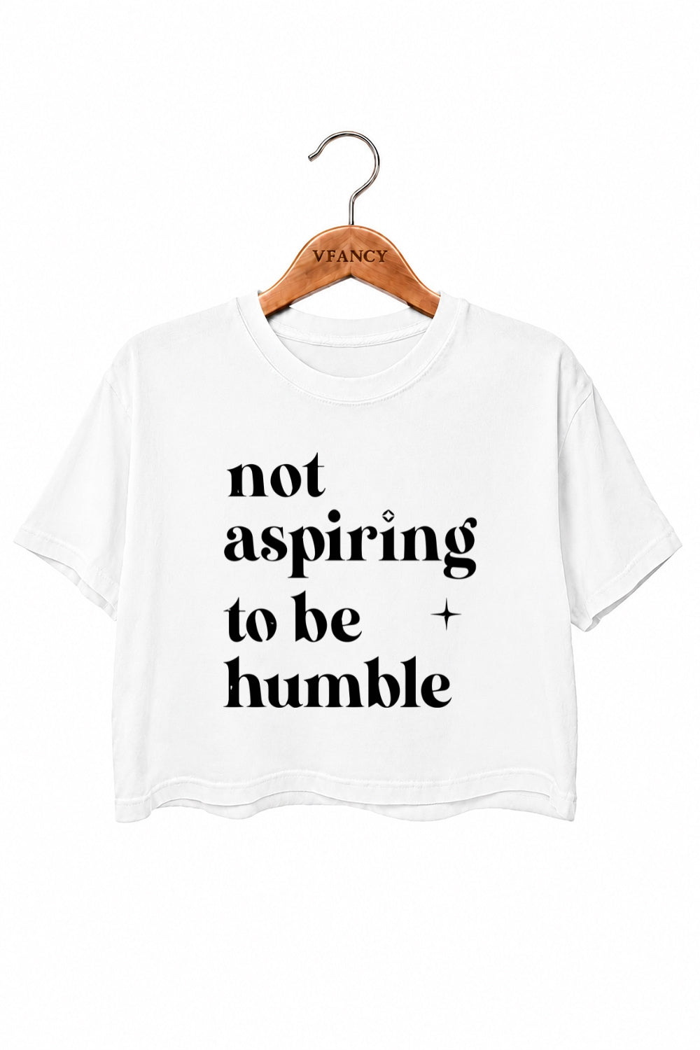 Not aspiring to be humble crop top