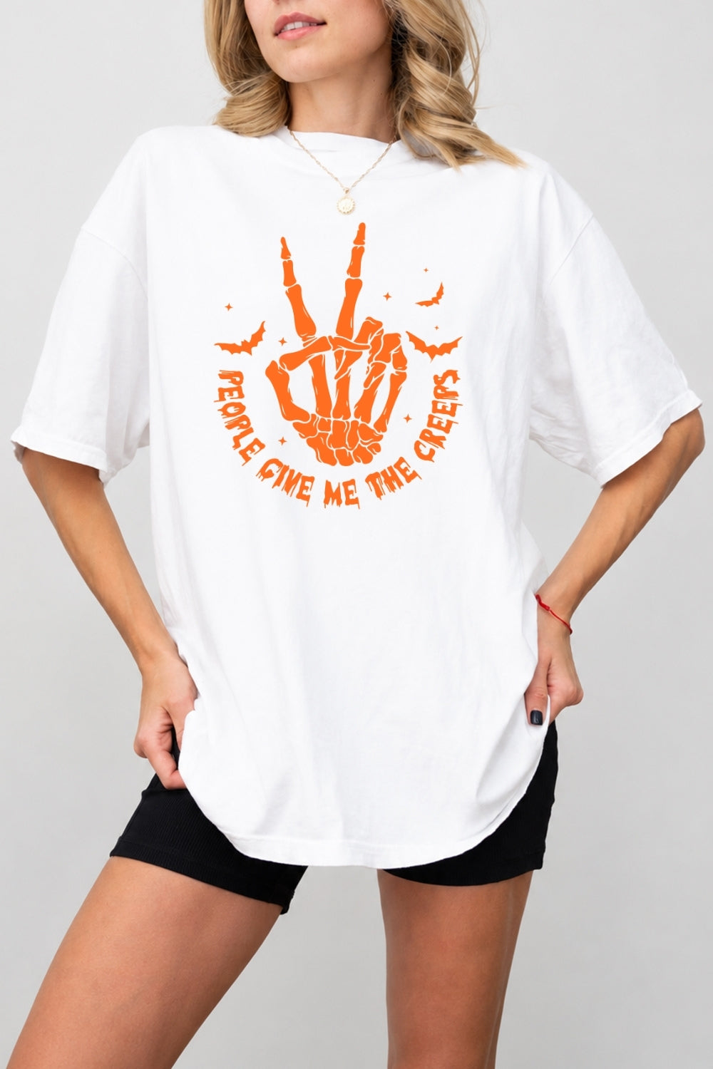 People give me the creeps tee