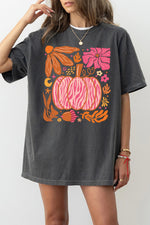 Pink pumpkin thanksgiving tee