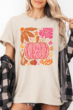 Pink pumpkin thanksgiving tee