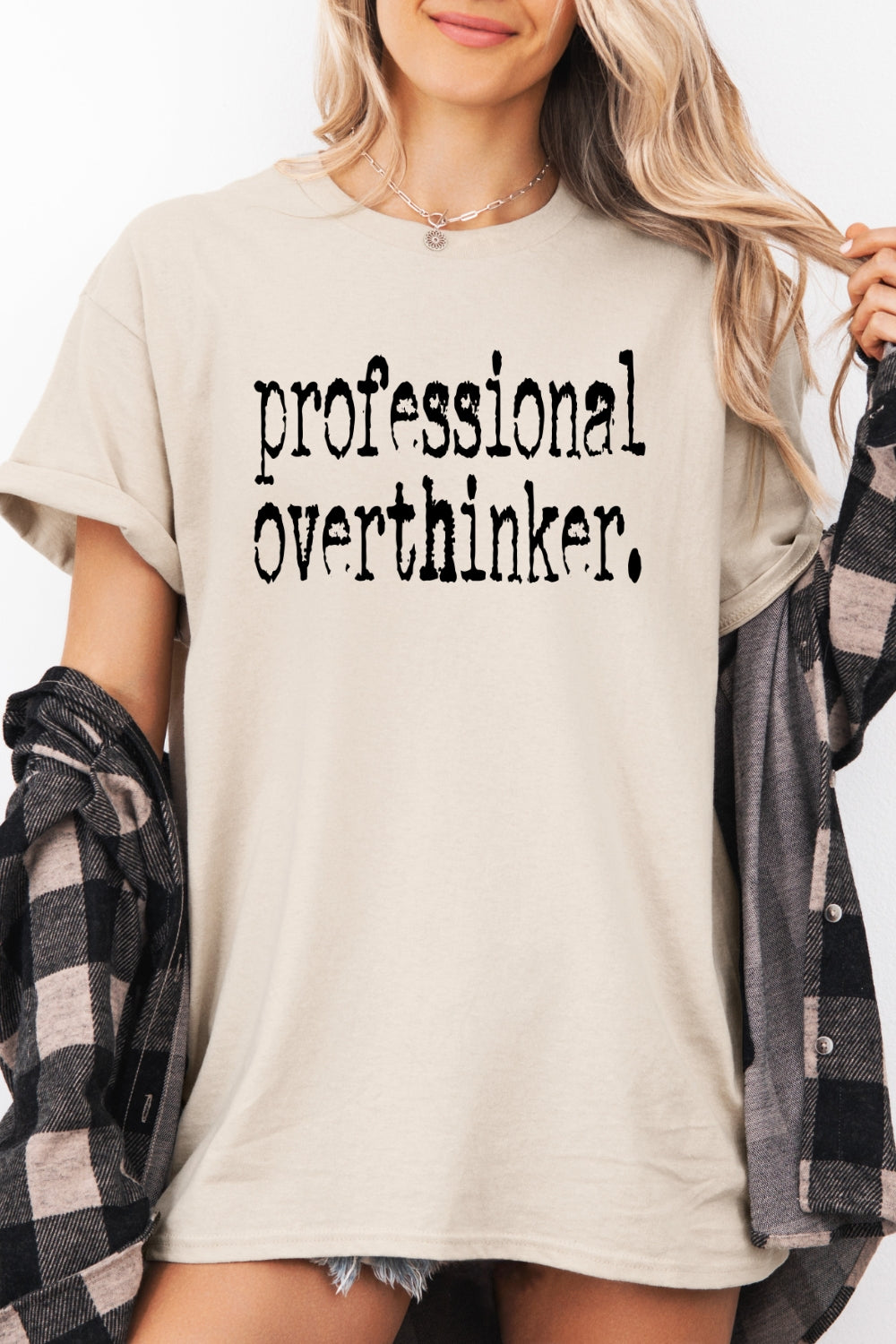 Professional overthinker tee