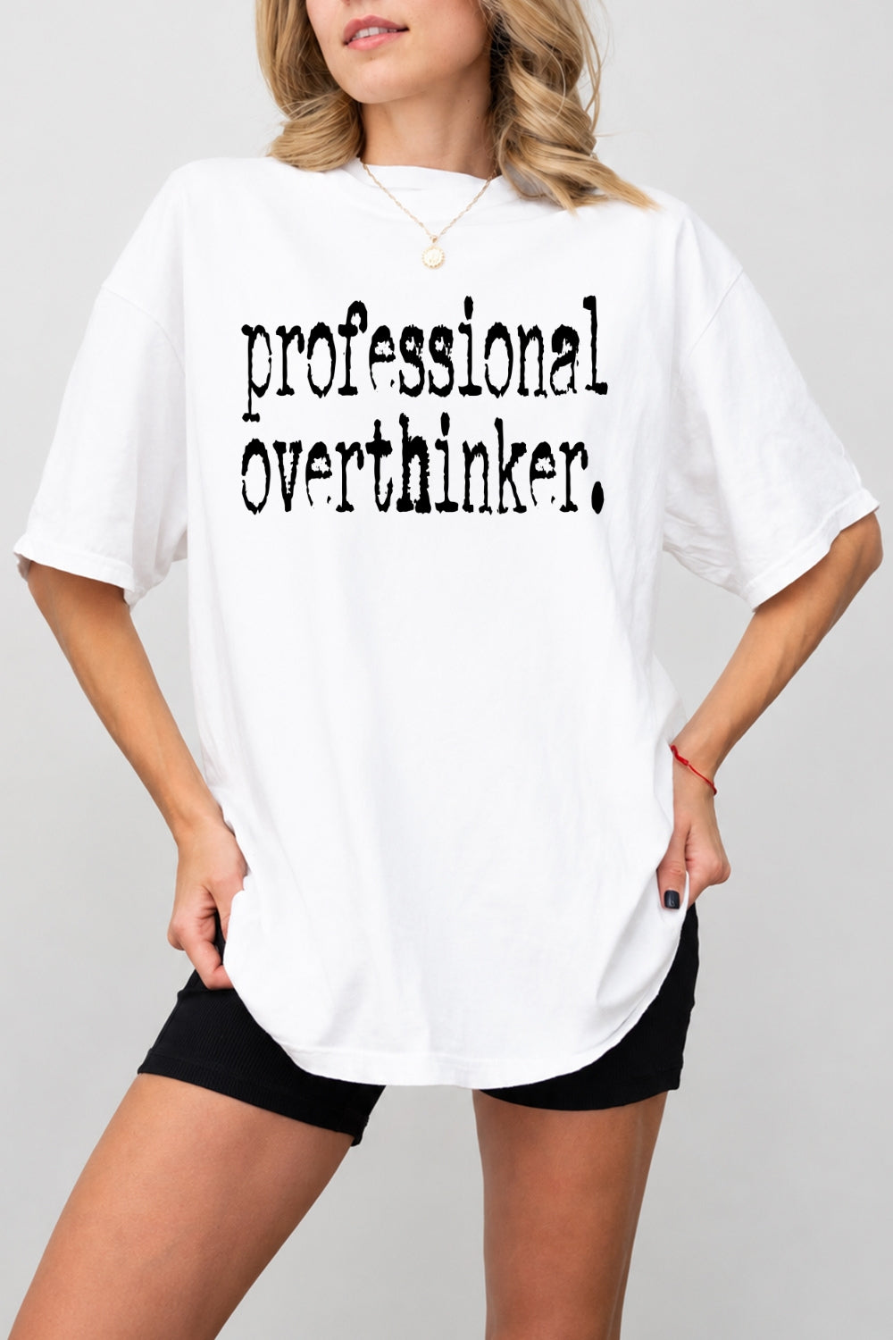Professional overthinker tee