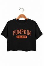 Pumpkin season crop top