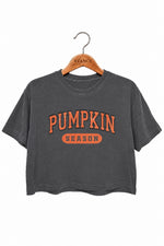 Pumpkin season crop top