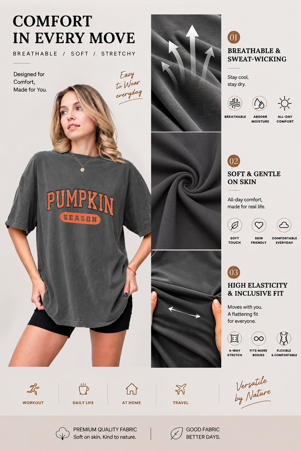Pumpkin season tee