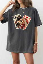 Queencard kissing tee