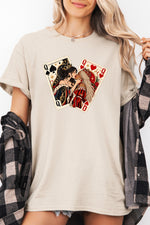 Queencard kissing tee