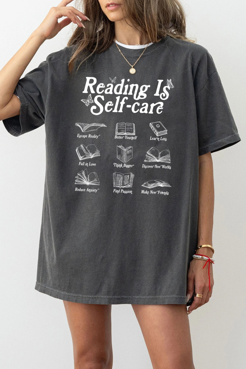 Reading is self-care tee