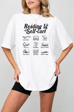 Reading is self-care tee