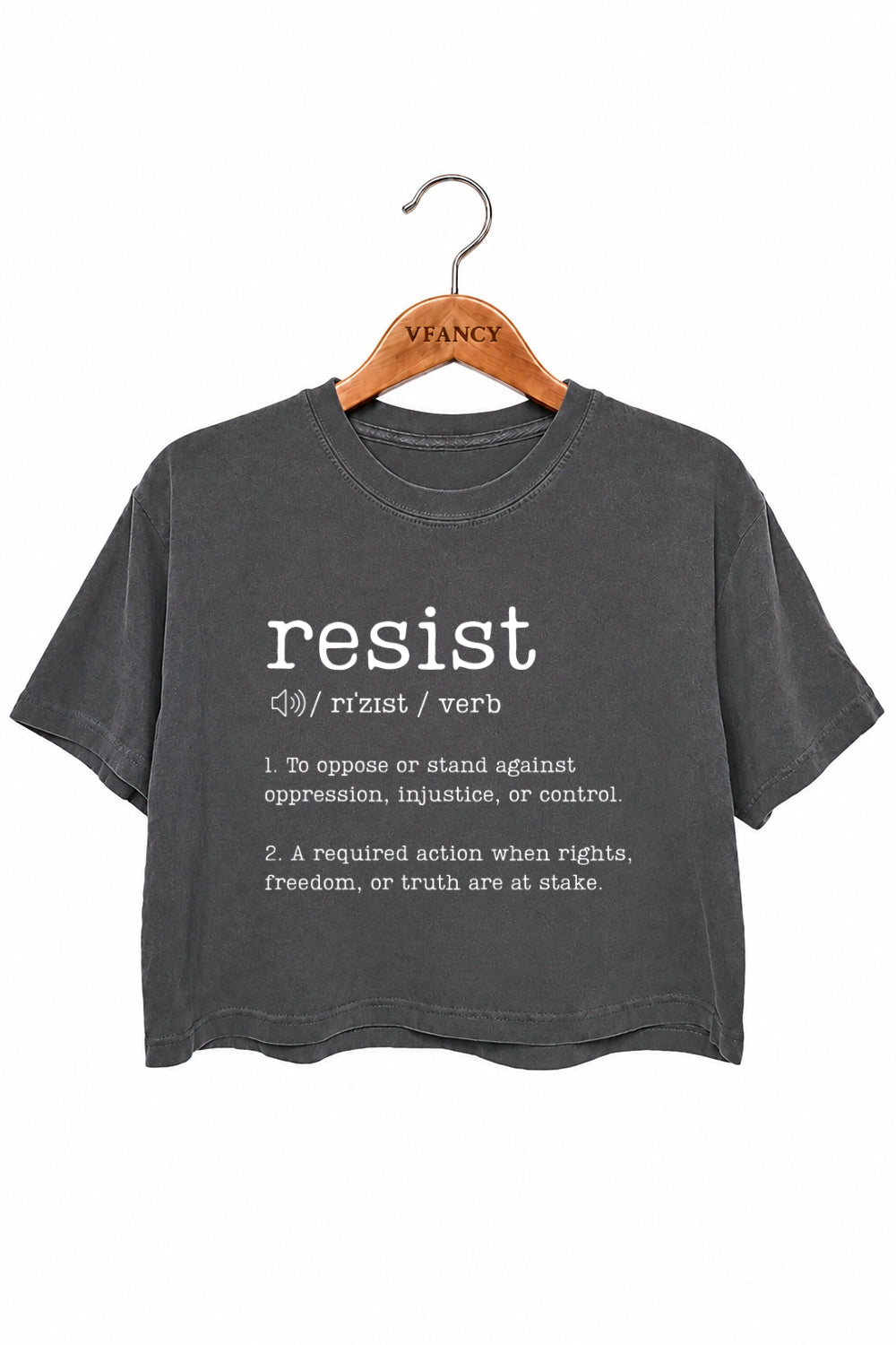 Resist meaning crop top