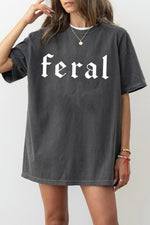 Retro feral gothic tee