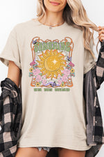 Retro sunshine on my mind tee
