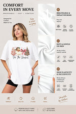 Retro tis the season christmas tee
