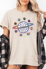 Safe space planets tee