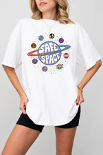Safe space planets tee