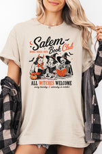 Salem book club all witches welcome tee