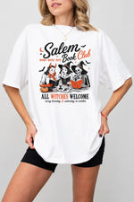 Salem book club all witches welcome tee