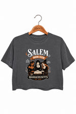 Salem book club witches crop top