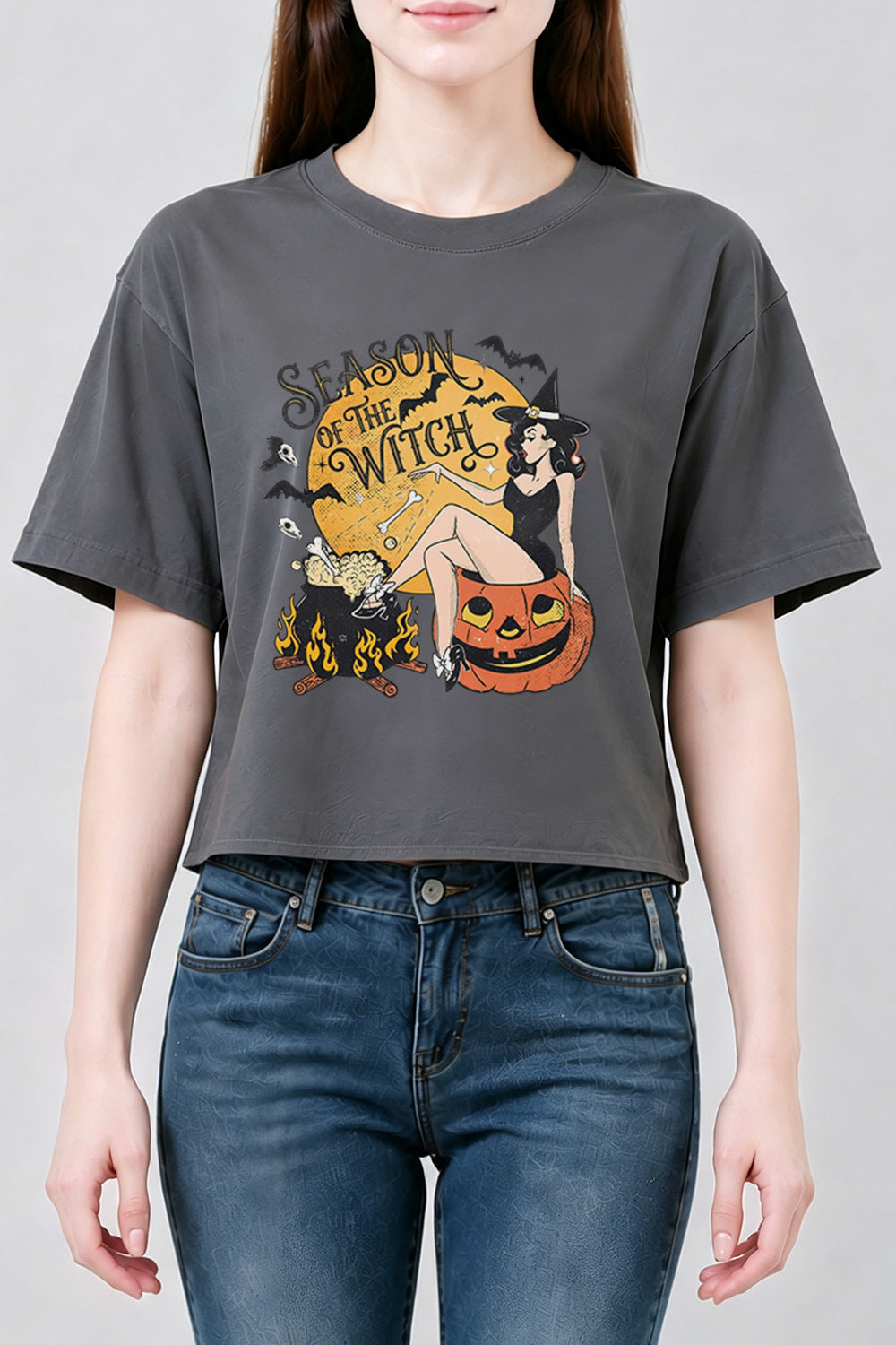 Season of the witch crop top