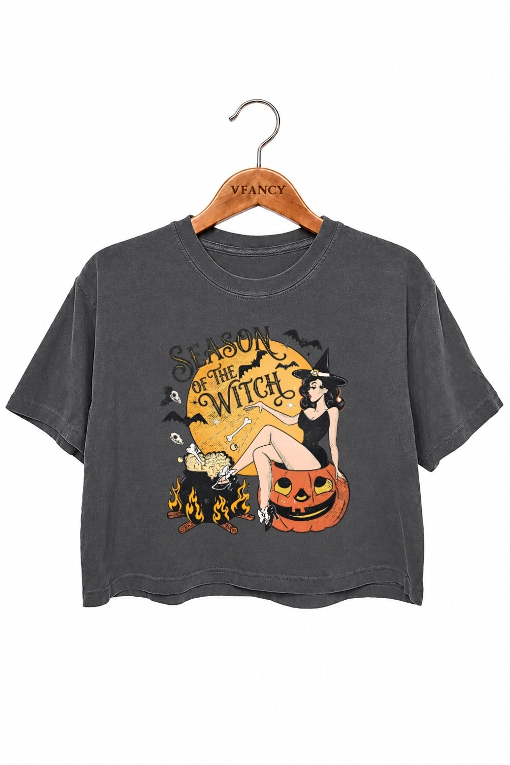 Season of the witch crop top