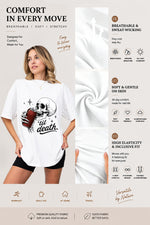 Skull drinking halloween tee