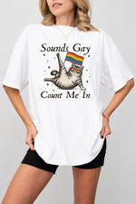 Sounds gay count me in cat tee