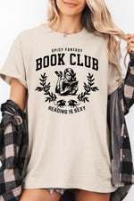 Spicy fantasy book club tee