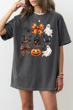 Spooky halloween vibes crop top
