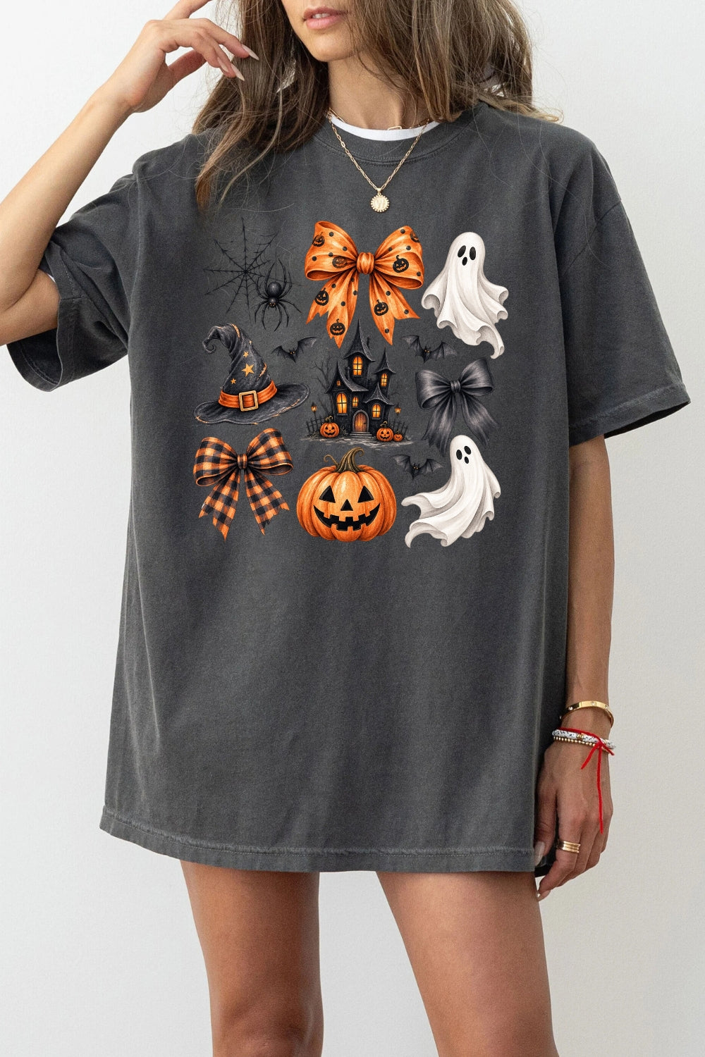 Spooky halloween vibes crop top