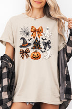 Spooky halloween vibes crop top