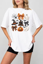 Spooky halloween vibes crop top