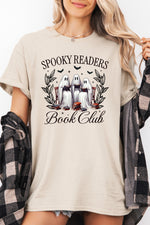 Spooky readers book club tee