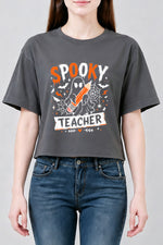 Spooky teacher ghost tee