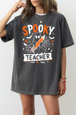 Spooky teacher ghost tee