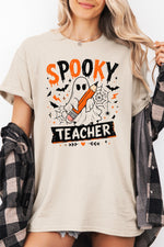 Spooky teacher ghost tee