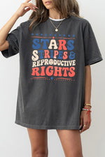 Star stripes and reproductive rights tee