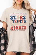 Star stripes and reproductive rights tee