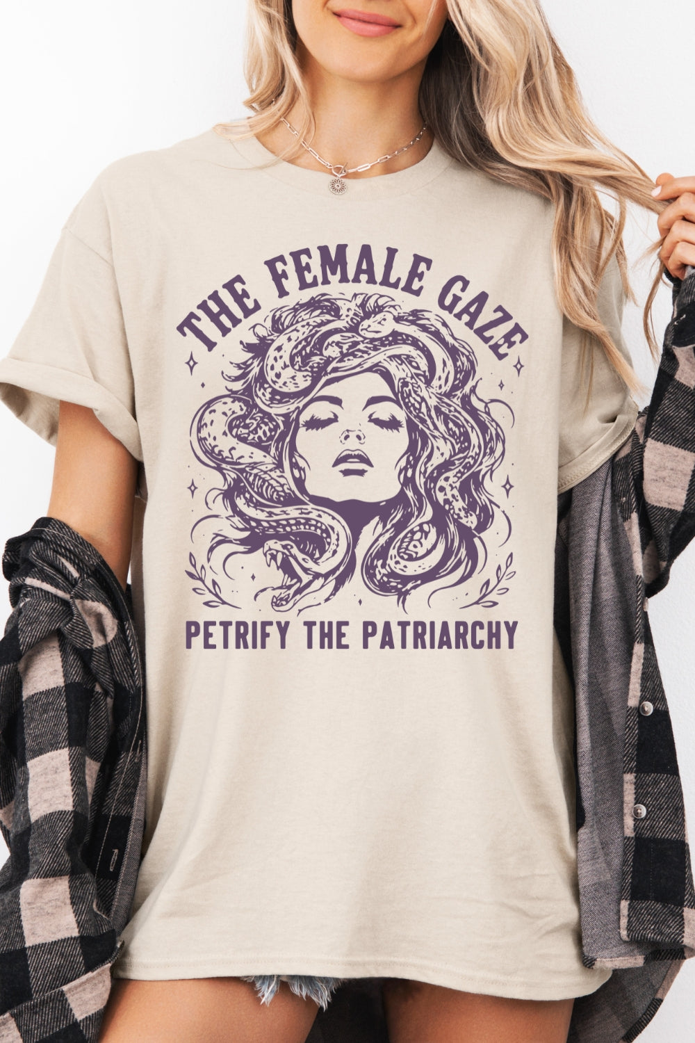 The Female Gaze Medusa Tee
