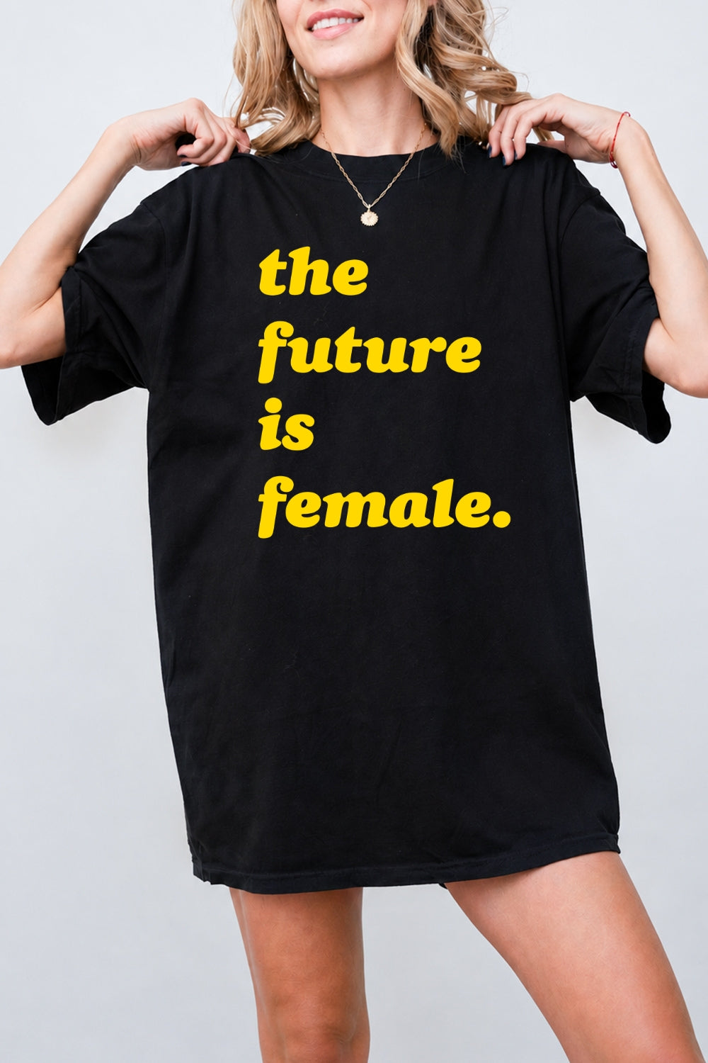 The future is female tee