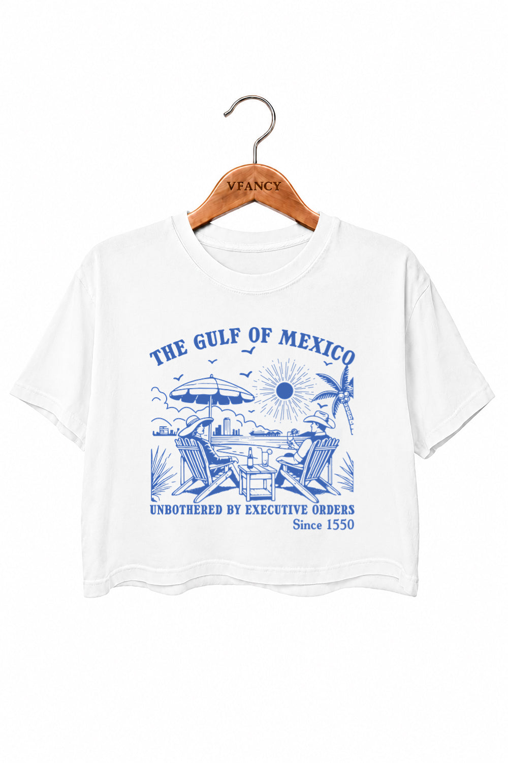 The gulf of mexico since 1550 crop top